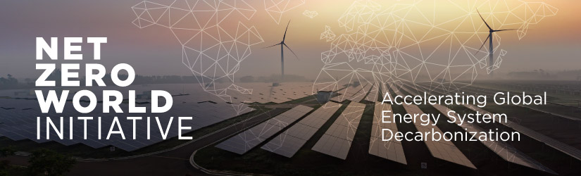 net zero world banner